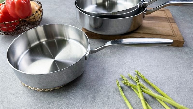 Chảo inox 316 5-ply Premium Kaiyo - THÀNH CAO