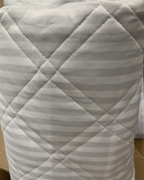 Ga nệm 1m6 màu sọc xám