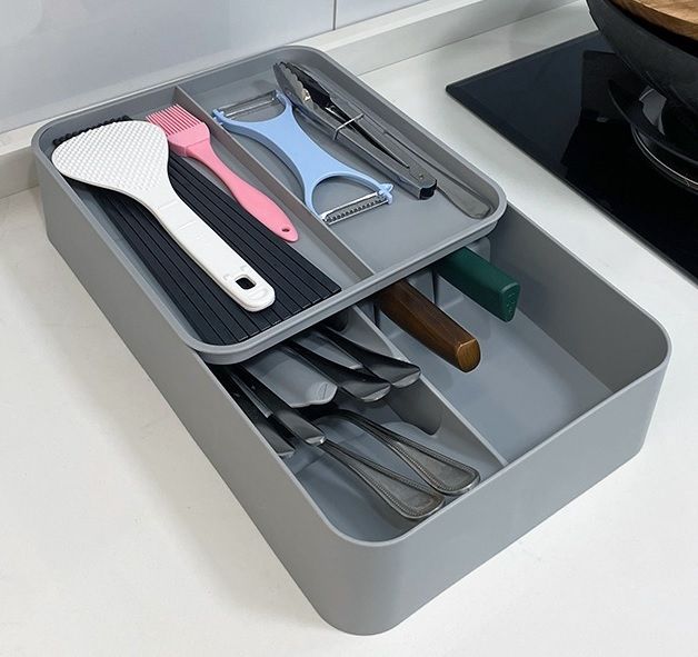 Khay thìa dĩa điều chỉnh kích thước