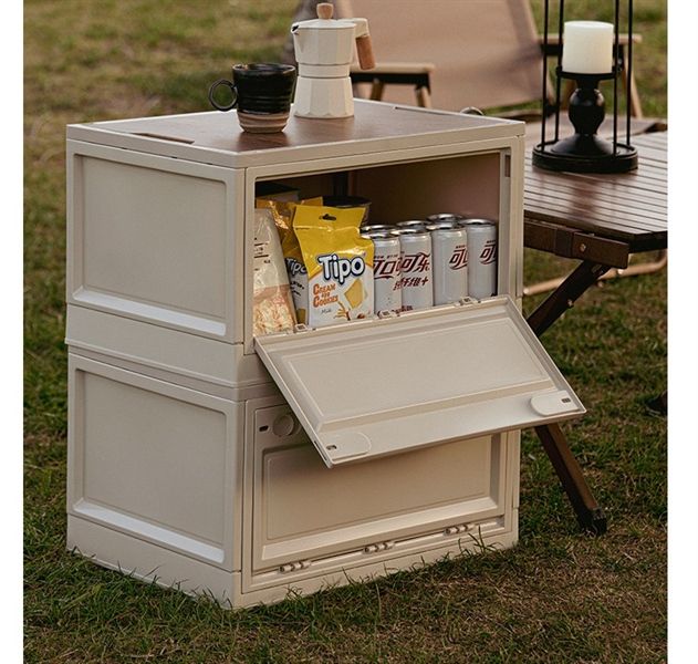 Hộp Đựng Đồ Cắm Trại Xếp Gọn Cất đồ đạc để trên xe hơi ô tô