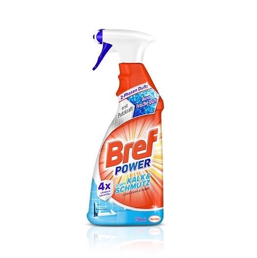 Chai xịt tẩy rửa đa năng Bref Power Kalk 750ml