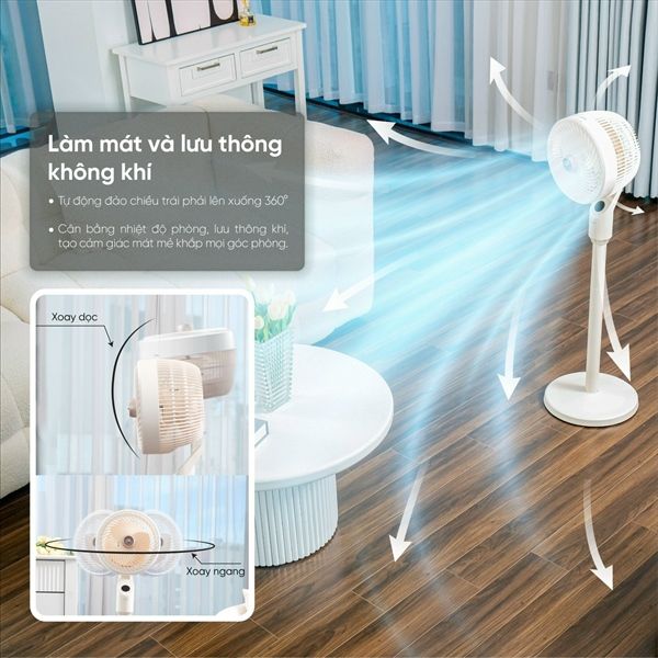 Quạt Kaiyo mẫu mới 15 tốc độ gió