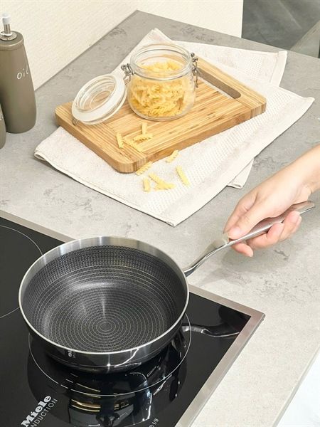 Chảo đúc inox chống dính vân nổi Kaiyo