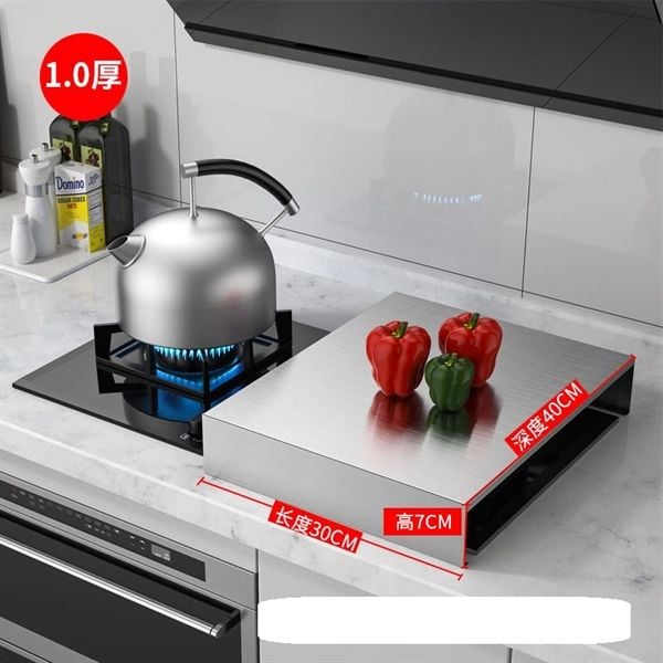 Tấm inox che mặt bếp ga