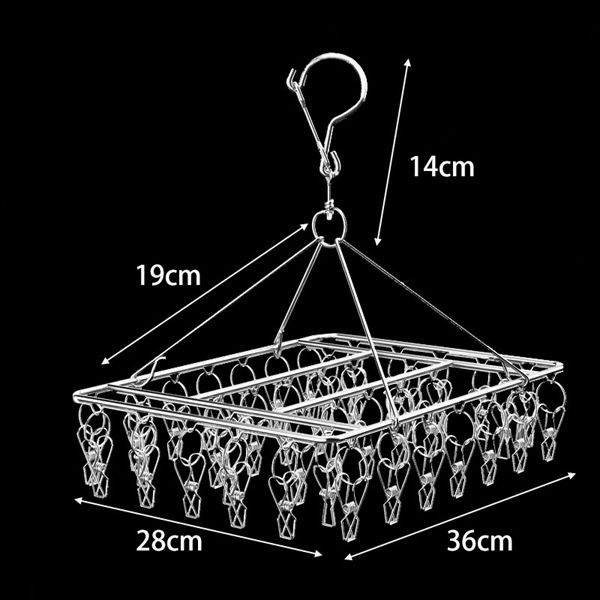 Giá phơi đồ Mini treo khung cửa sổ, ban công