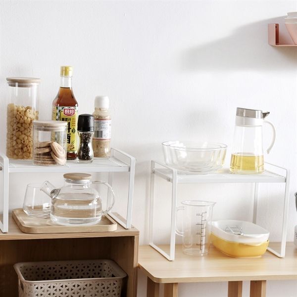 Kệ Đa Năng Để Gia Vị Xong Nồi Lắp Ghép VOI VUÔNG