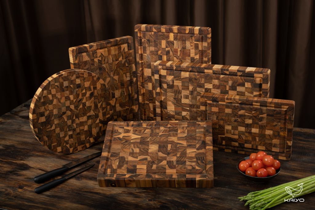 Thớt chặt gỗ Teak