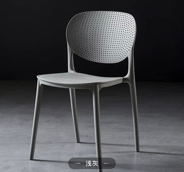 Ghế nhựa đúc nguyên khối ST 50*46*45,5CM