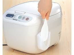 Muôi xới cơm kèm giá đựng