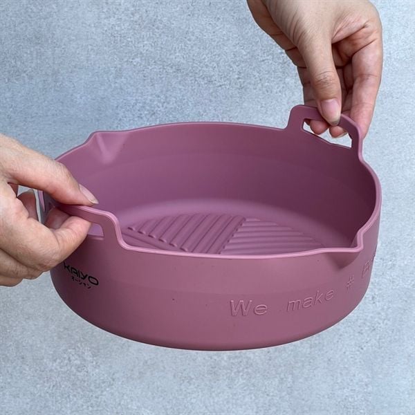 Khay silicon Kaiyo dùng cho nồi chiên không dầu