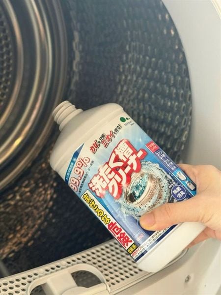 Nước tẩy lồng giặt MITSUEI Nhật Bản 550g MẪU MỚI