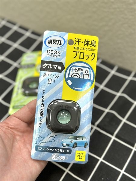 Nước hoa oto cài cửa gió DEOX CAR