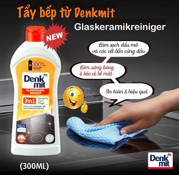 Dung Dịch Vệ Sinh Bếp Từ Denkmit 300ml