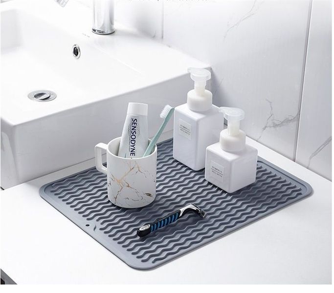 Tấm úp chén đĩa ly dụng cụ nhà bếp ráo nước đa năng