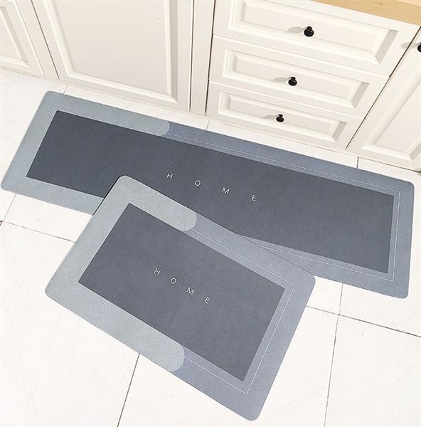 Bộ thảm bếp 3 Lớp HOME CHỮ NHẬT 45*60 và 45*120cm