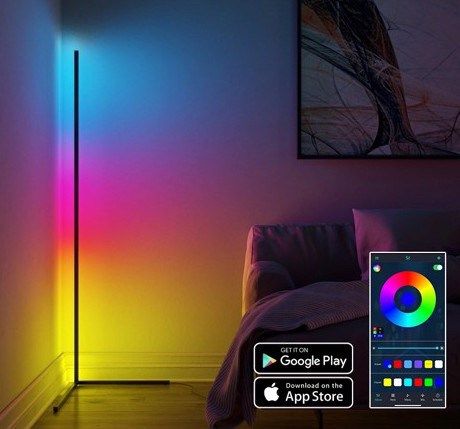 Đèn LED Góc tường Tối giản thông minh qua WIFI