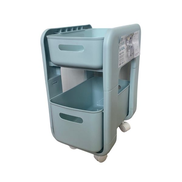 Kệ nhựa đa năng có ngăn kéo trượt Hokori