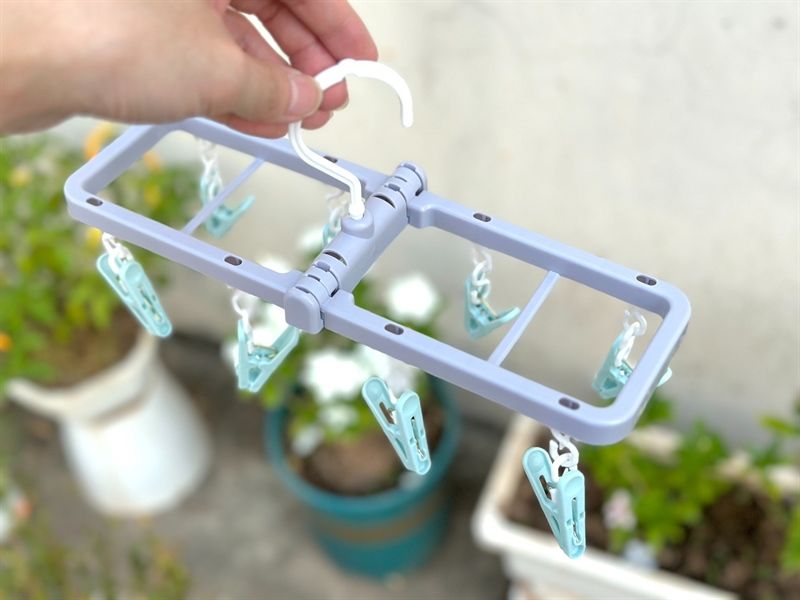 MÓC TREO ĐỒ 8 KẸP COCOSORA KOKUBO