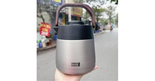 Ấm pha trà giữ nhiệt có lọc trà dung tích 1L Lebenlang