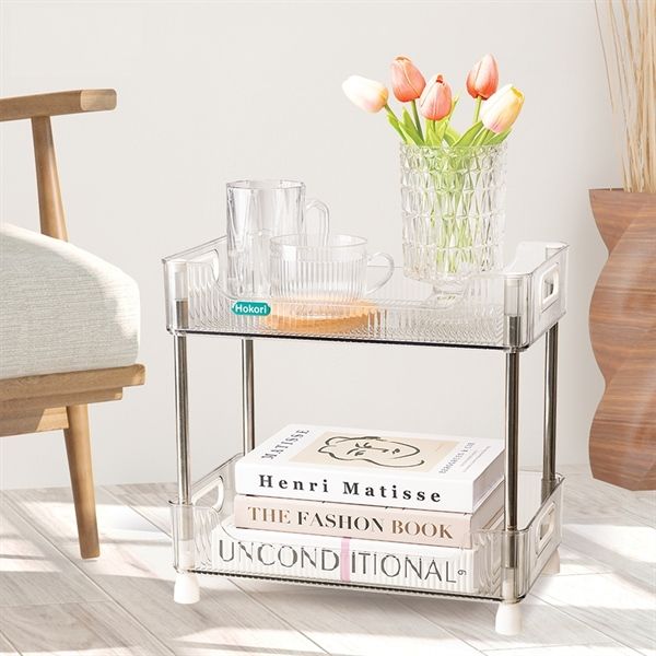 Kệ chữ nhật đa năng trong suốt Hokori