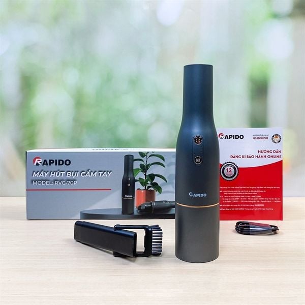 Máy hút bụi không dây Rapido RVC 70P