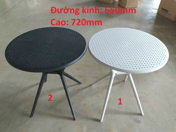 Bàn nhựa đúc nguyên khối ST