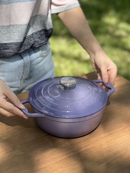 Nồi chảo gang đa năng 2in1 Oceno CAO 9.4CM