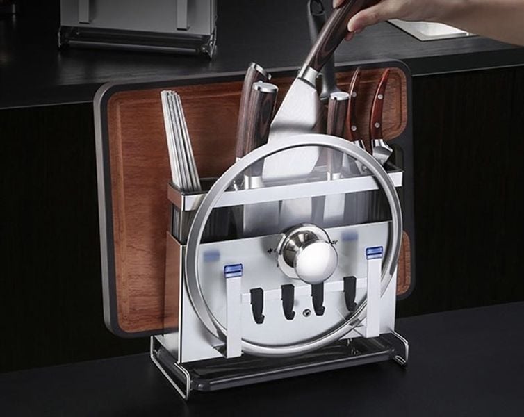 Kệ đựng dao thớt INOX 304