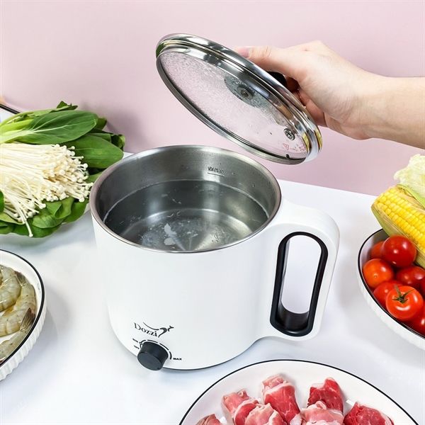 Nồi Lẩu Điện Đa Năng, Ca Nấu Mì Mini Dozzi 1.5L