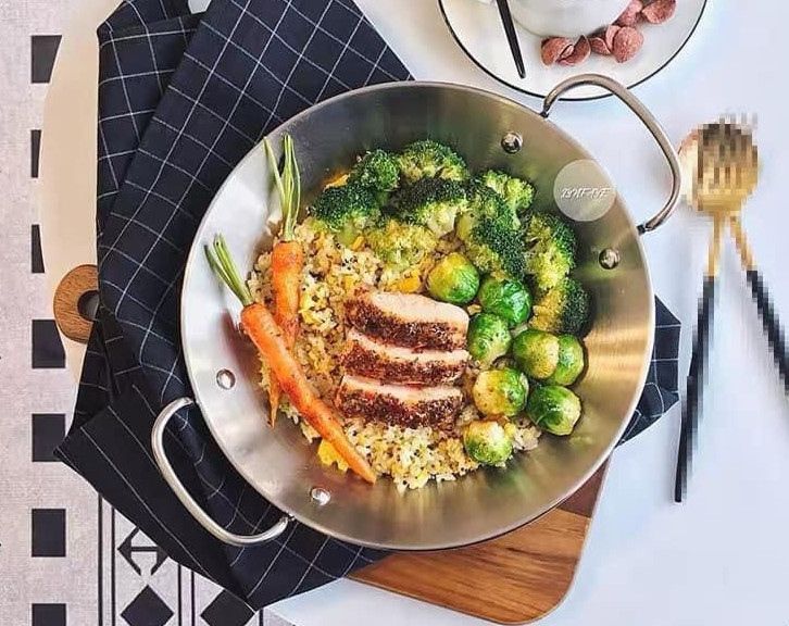 Chảo tuyết 2 quai chockmen mẫu mới