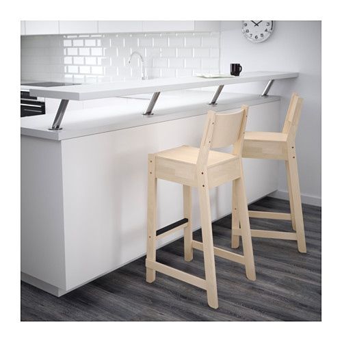 Ghế gỗ Bar IKEA NORRAKER