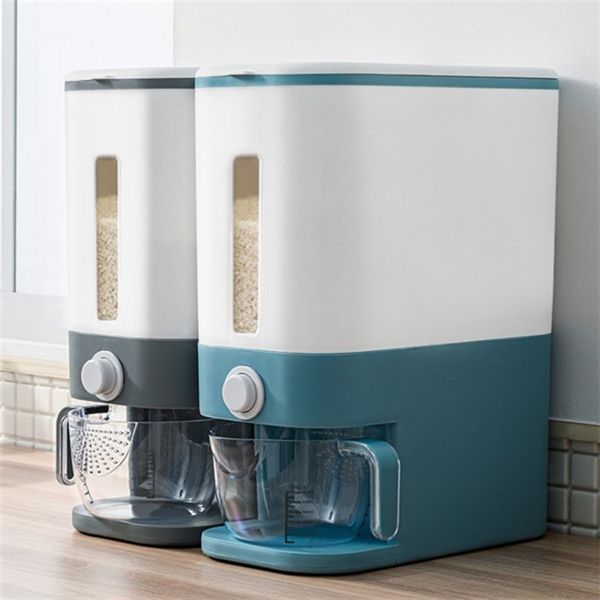 Thùng đựng gạo tiện ích 10kg Hokori