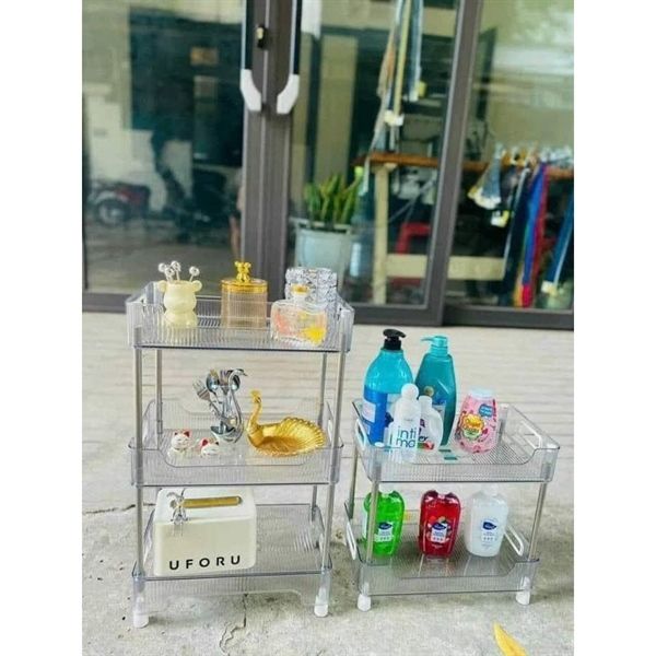 Kệ chữ nhật đa năng trong suốt Hokori