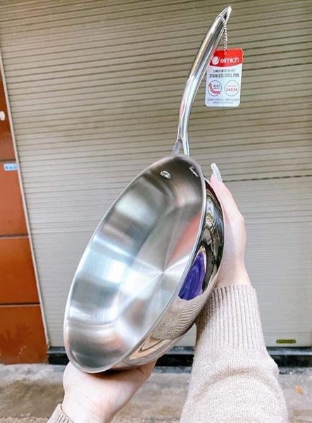 Chảo nông lòng Elmich Trimax INOX Đúc Nguyên Khối