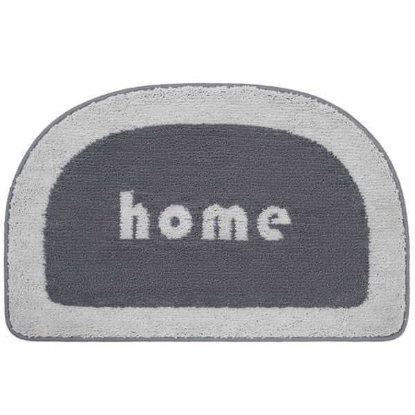 Thảm sợi siêu thấm bán nguyệt 45*75 cm