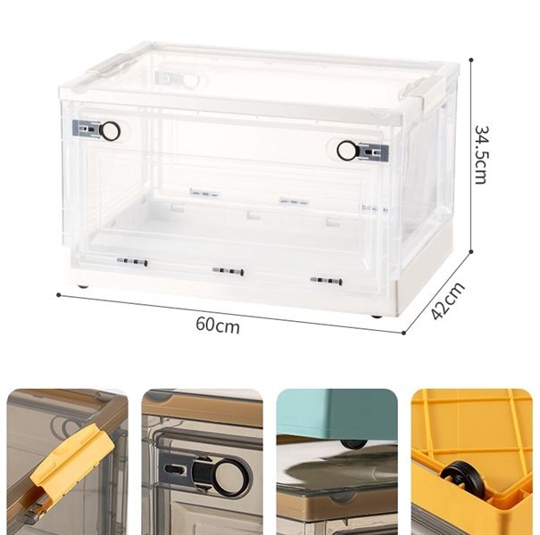 Hộp nhựa xếp gọn CỠ NHỎ 50.5*36*22CM