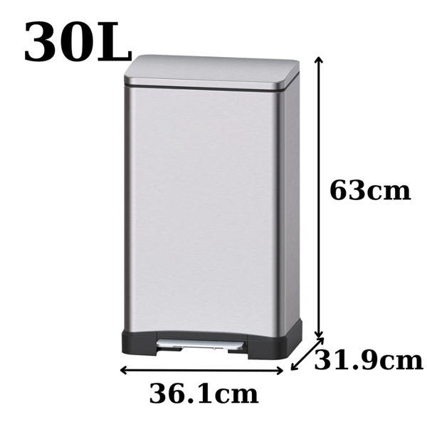 Thùng rác inox cao cấp TOBIN MẪU MỚI