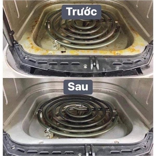 Chai xịt vệ sinh lò nướng, vỉ nướng, khay nướng nồi chiên không dầu DM 500ml