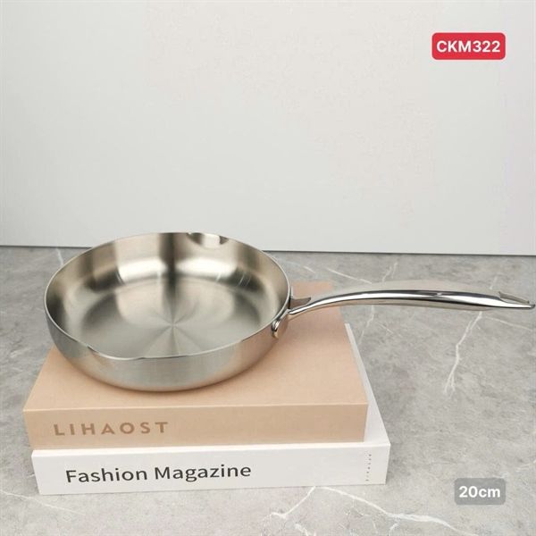 Chảo cạn Chockmen 20cm có 2 miệng rót