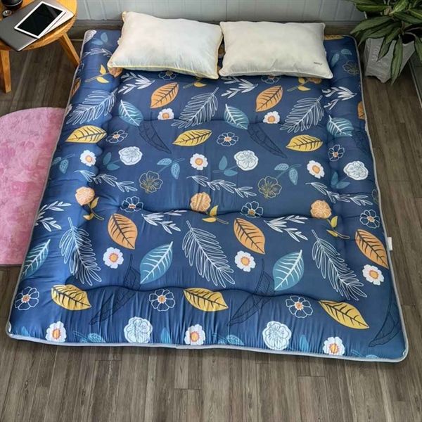 Nệm Xuất Nhật TOJIRO - XANH HOA LÁ 1M*2M