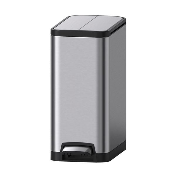 Thùng rác inox cao cấp nắp mở 2 CÁNH TOBIN