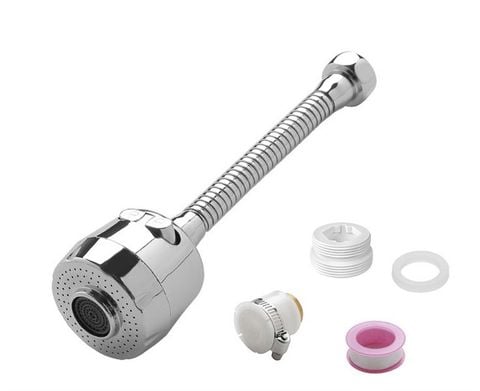 Vòi nước INOX nối dài 16cm