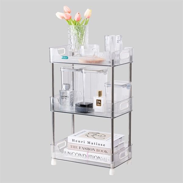 Kệ chữ nhật đa năng trong suốt Hokori