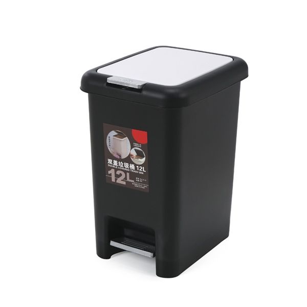 Thùng rác đạp chân bằng nhựa TOBIN