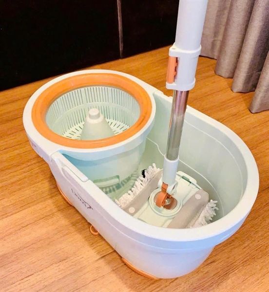 BỘ LAU NHÀ DOZZI ĐA NĂNG: (gồm 1 thùng, 1 cán, 4 bông lau).