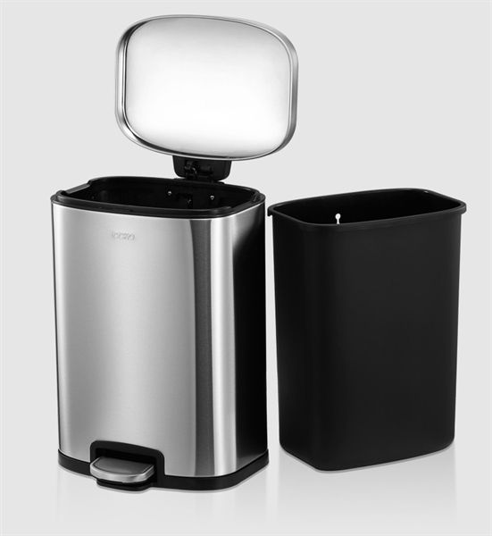 Thùng rác inox đạp chân 6L CCKO