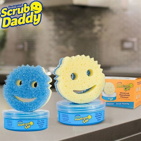 Bộ Chất Tẩy Rửa Dạng Gel PowErase Gel + Bọt Biển Scrub Mommy