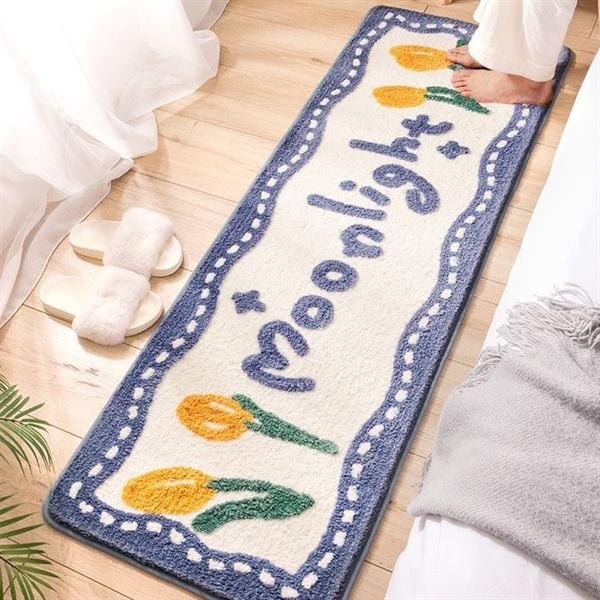Thảm cạnh giường họa tiết MOON LIGHT 50*150