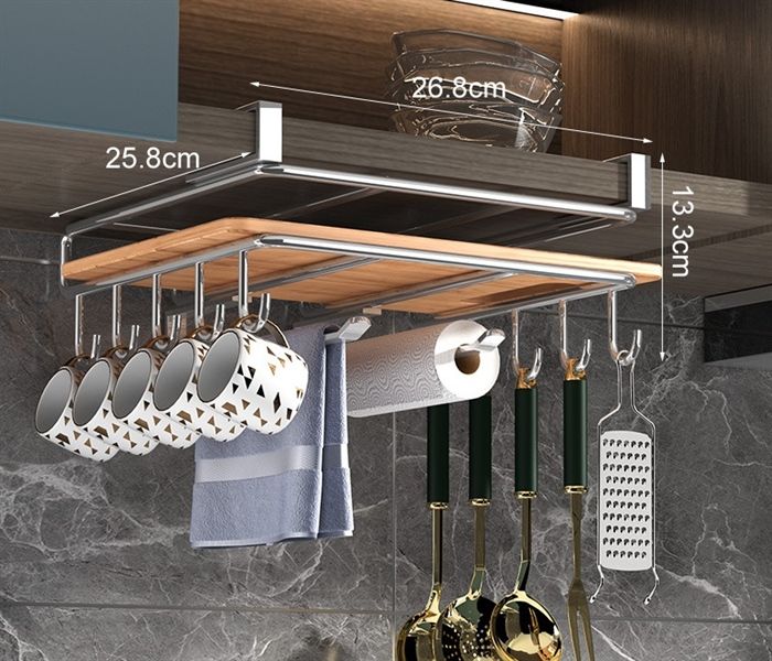 Giá Inox Cài Tủ Tiện Lợi Inosin