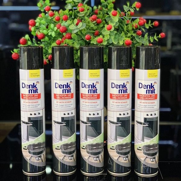 Chai xịt vệ sinh lò nướng, vỉ nướng, khay nướng nồi chiên không dầu DM 500ml